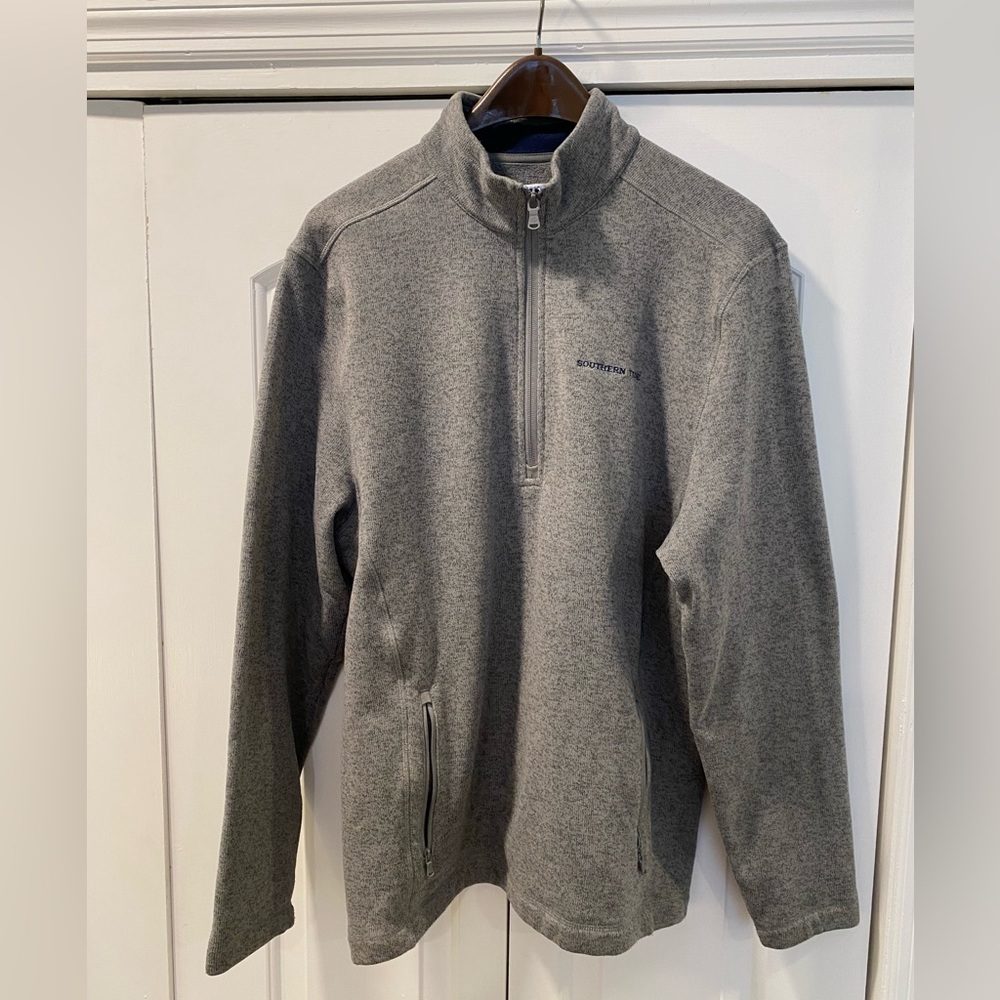 Men’s Large Gray Southern Tide Pullover Sweater